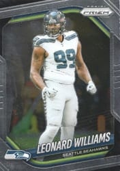 2025 Panini Prizm Base Set Leonard Williams #183 card