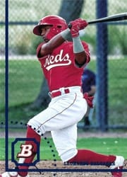 2022 Bowman Heritage Prospects Leonardo Balcazar #BHP-21 card