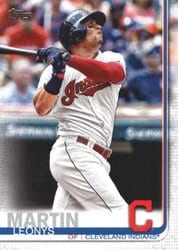 2019 Topps Base Set Leonys Martin #358 card