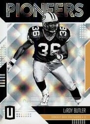 2018 Panini Unparalleled Pioneers LeRoy Butler #PN-LB card