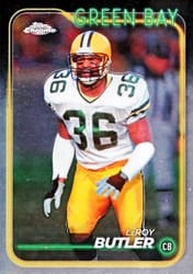 2024 Topps Chrome Base Set LeRoy Butler #75 card
