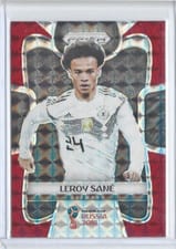 2018 Panini Prizm World Cup Leroy Sane #93 card