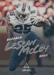 2018 Panini Luminance Base Set LeSean McCoy #11 card