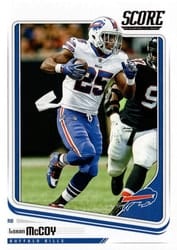 2018 Score Base Set LeSean McCoy #34 card