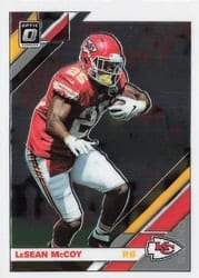 2019 Donruss Optic Base Set LeSean McCoy #14 card