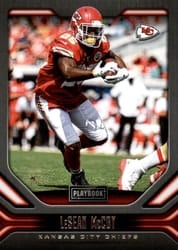 2019 Panini Playbook Base Set LeSean McCoy #8 card