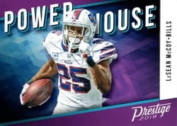 2019 Panini Prestige Power House LeSean McCoy #PH-LM card