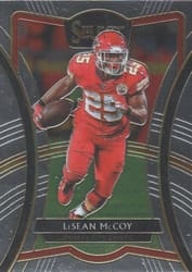 2019 Panini Select Base Set LeSean McCoy #165 card