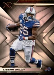 2019 Panini XR Base Set LeSean McCoy #16 card