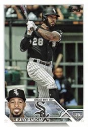 2023 Topps Base Set Leury Garcia #409 card