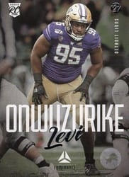 2021 Panini Luminance Base Set Levi Onwuzurike #138 card