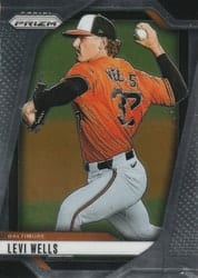 2025 Panini Prizm Base Set Levi Wells #68 card