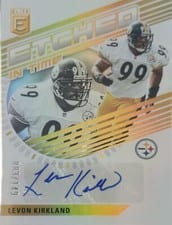 2023 Donruss Elite Etched in Time Signatures Levon Kirkland #ET-LK card