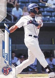 2020 Topps Pro Debut Base Set Lewin Diaz #PD-56 card