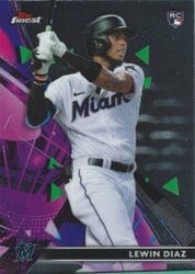 2021 Finest Base Set Lewin Diaz #56 card