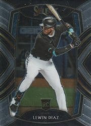 2021 Panini Select Base Set Lewin Diaz #212 card