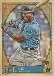 2021 Topps Gypsy Queen Base Set Lewin Diaz #32 card