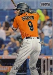 2018 Stadium Club Base Set Lewis Brinson #189 card