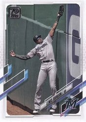 2021 Topps Base Set Lewis Brinson #161 card