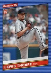 2020 Donruss Base Set Lewis Thorpe #251 card
