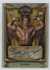 2026 Topps Chrome WWE Hall of Fame Autographs Lex Luger #HOF-LL card