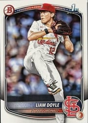 2025 Bowman Draft Base Set Liam Doyle #BD-12 card