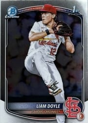 2025 Bowman Draft Chrome Liam Doyle #BDC-12 card