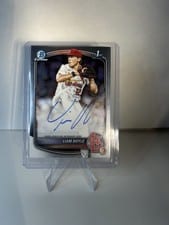 2025 Bowman Draft Draft Prospect Portrait Autographs Liam Doyle #DPPA-LD card