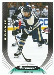 2020-21 Parkhurst Base Set Liam Foudy #282 card