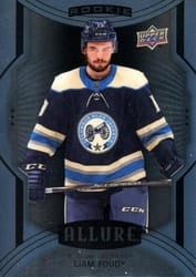 2020-21 Upper Deck Allure Base Set Liam Foudy #106 card