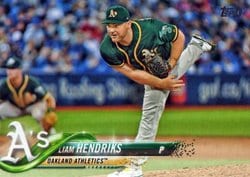 2018 Topps Base Set Liam Hendriks #367 card