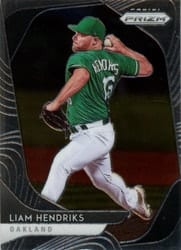 2020 Panini Prizm Base Set Liam Hendriks #65 card
