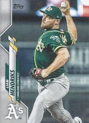 2020 Topps Base Set Liam Hendriks #194 card