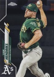 2020 Topps Chrome Base Set Liam Hendriks #2 card