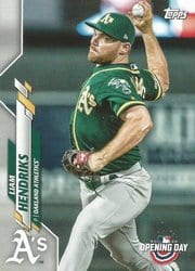 2020 Topps Opening Day Base Set Liam Hendriks #94 card