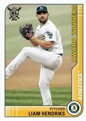 2021 Topps Big League Base Set Liam Hendriks #276 card