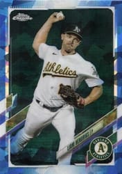 2021 Topps Chrome Sapphire Edition Base Set Liam Hendriks #80 card