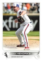2022 Topps Base Set Liam Hendriks #268 card