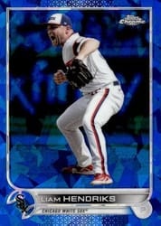 2022 Topps Chrome Sapphire Edition Base Set Liam Hendriks #268 card