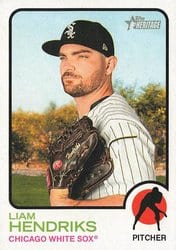 2022 Topps Heritage Base Set Liam Hendriks #6 card