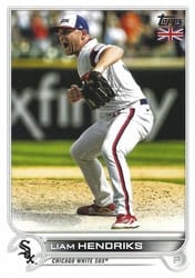 2022 Topps UK Edition Base Set Liam Hendriks #20 card