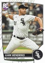 2023 Topps Big League Base Set Liam Hendriks #104 card