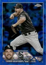2023 Topps Chrome Sapphire Edition Base Set Liam Hendriks #175 card