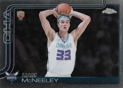 2025-26 Topps Chrome Base Set Liam McNeeley #279 card