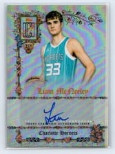 2025-26 Topps Signature Class Manuscripts Liam McNeeley #MS-LM card