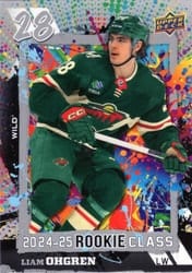 2024-25 Upper Deck 2024-25 Rookie Class Liam Ohgren #RC-19 card