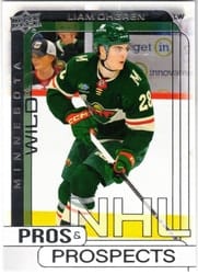 2024-25 Upper Deck Pros & Prospects Liam Ohgren #PP-8 card