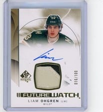 2024 SP Authentic Liam Ohgren #143 card