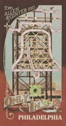 2023 Topps Allen & Ginter Mini Only In... Liberty Bell #OI-21 card