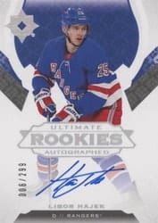 2019-20 Upper Deck Ultimate Collection Base Set Libor Hajek #124 card